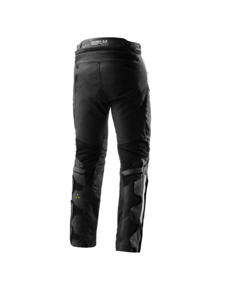 REBELHORN HARDY 3.0 GREY TEXTILE MOTO TROUSERS