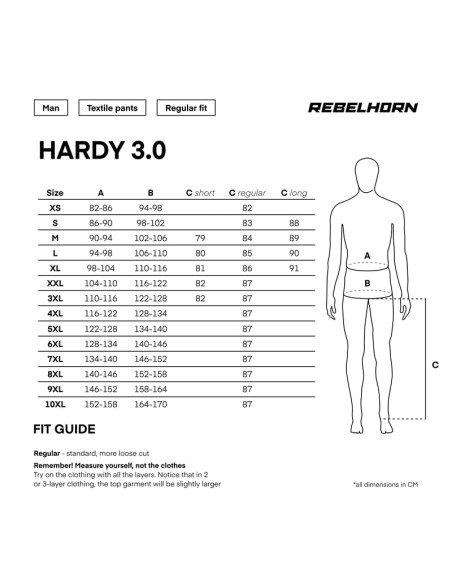 REBELHORN МОТОБРЮКИ HARDY 3.0 DESERT GREY ТЕКСТИЛЬНЫЕ
