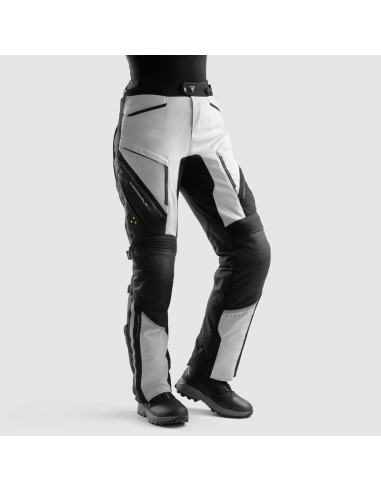 REBELHORN ЖЕНСКИЕ МОТОБРЮКИ HARDY 3.0 СЕРЫЕ ТЕКСТИЛЬНЫЕ