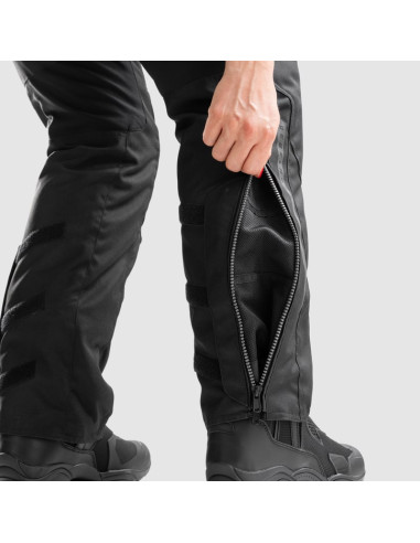 REBELHORN ЖЕНСКИЕ МОТОБРЮКИ HIKER 4 BLACK TEXTILE