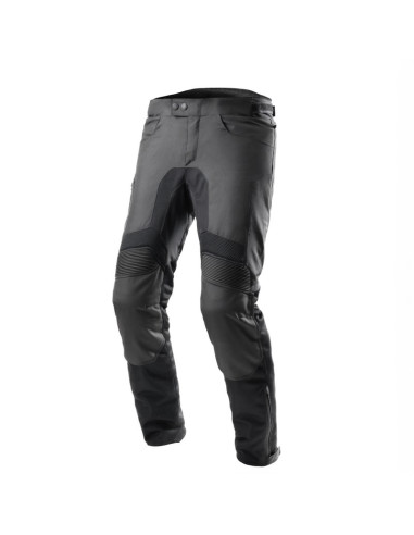 REBELHORN JAX BLACK TEXTILE MOTO TROUSERS