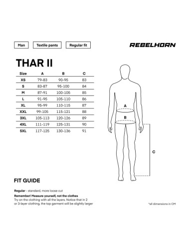 REBELHORN THAR 2 TEXTILE MOTO TROUSERS