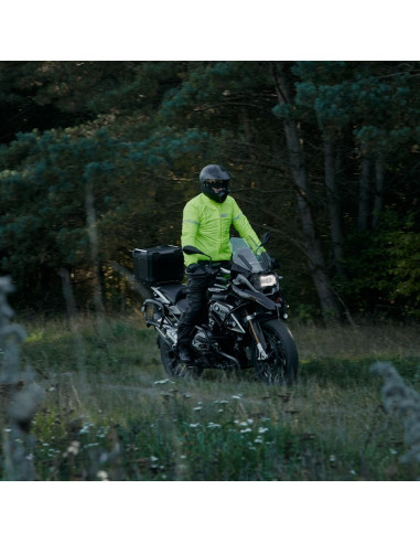 REBELHORN OCEAN BLACK RAIN TROUSERS