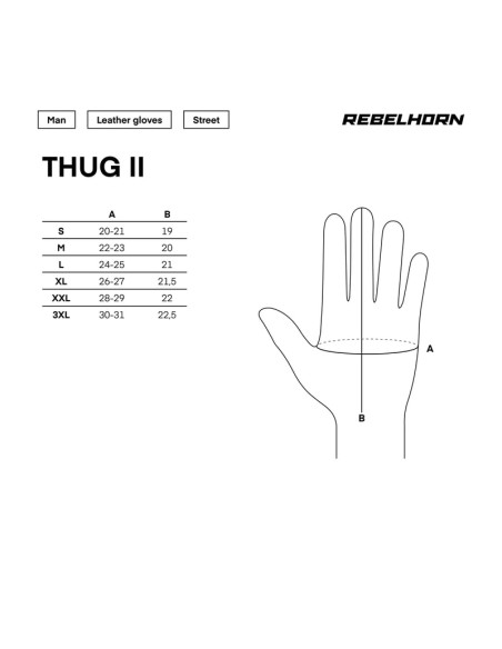 REBELHORN THUG MOTERIŠKOS MOTO PIRŠTINĖS