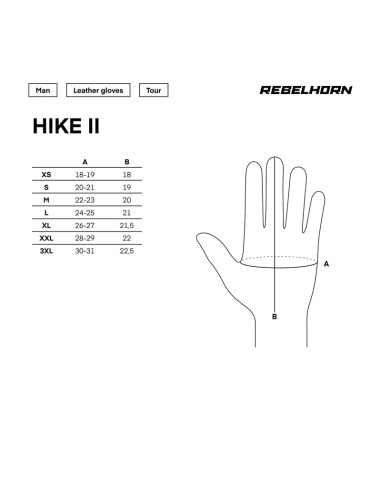 REBELHORN HIKE 2 MOTO GLOVES