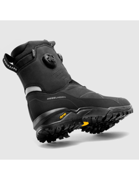 REBELHORN DEFENDER X BLACK MOTO SHOES