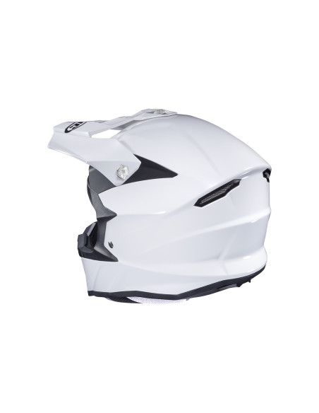 HJC i50 SOLID / WHITE KROSINIS MOTO ŠALMAS