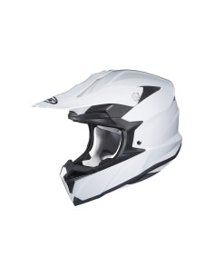 HJC i50 SOLID / WHITE KROSINIS MOTO ŠALMAS