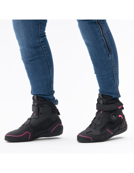 REBELHORN WOMEN'S SPARK 2 PINK MOTO SHOES