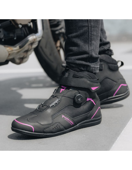 REBELHORN WOMEN'S SPARK 2 PINK MOTO SHOES