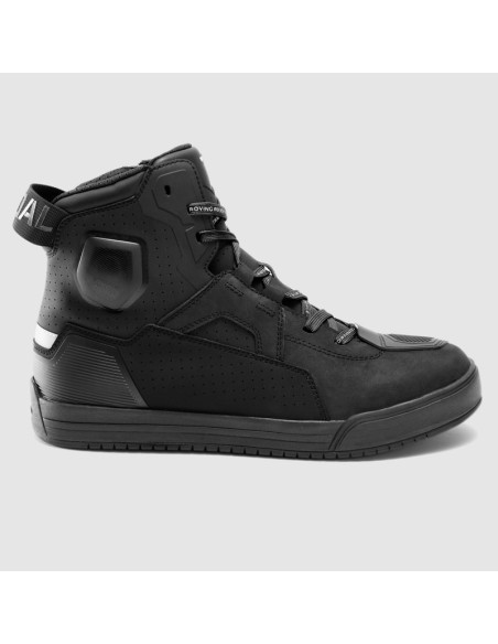 REBELHORN VANDAL 2 BLACK MOTO SHOES