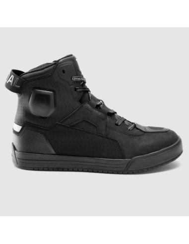 REBELHORN WOMEN'S VANDAL 2 BLACK MOTO BOOTS