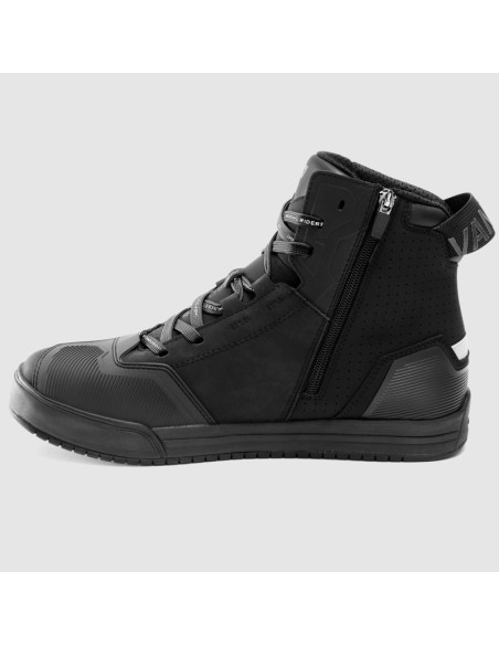 REBELHORN WOMEN'S VANDAL 2 BLACK MOTO BOOTS