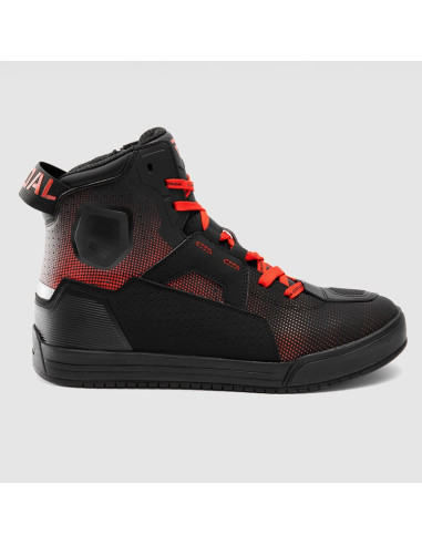 REBELHORN WOMEN'S VANDAL 2 RED MOTO BOOTS
