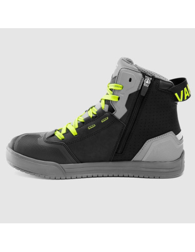 REBELHORN WOMEN'S VANDAL 2 GREY MOTO BOOTS