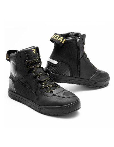 REBELHORN WOMEN'S VANDAL 2 GOLD MOTO BOOTS