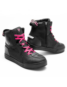 REBELHORN WOMEN'S VANDAL 2 PINK MOTO SHOES