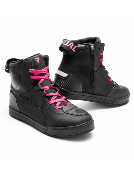 REBELHORN WOMEN'S VANDAL 2 PINK MOTO SHOES