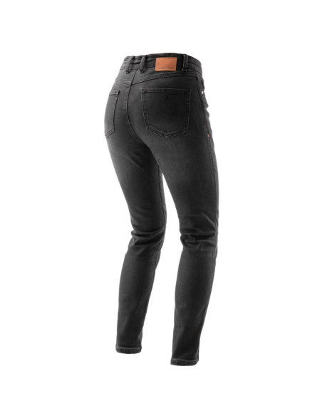 REBELHORN WOMEN'S BRONCO BLACK MOTO JEANS