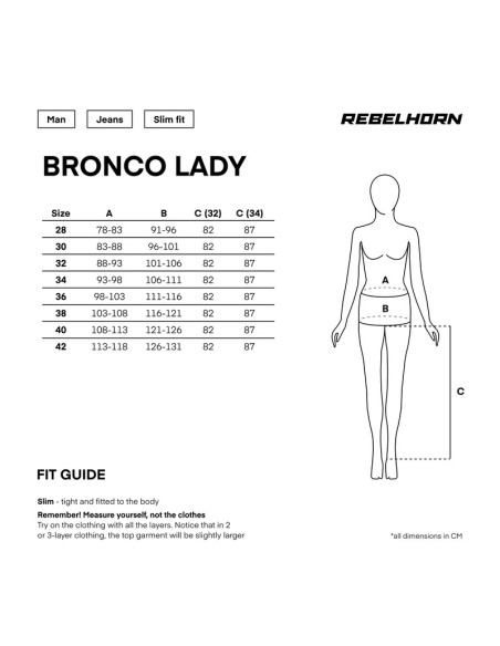 REBELHORN ЖЕНСКИЕ ЧЕРНЫЕ МОТО-ДЖИНСЫ BRONCO