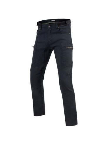 REBELHORN URBAN 3 BLACK MOTO JEANS