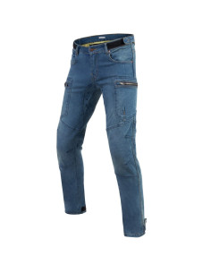 REBELHORN URBAN 3 BLUE MOTO JEANS