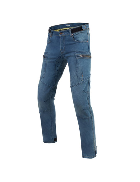 REBELHORN URBAN 3 BLUE MOTO JEANS