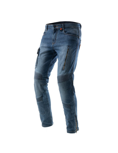REBELHORN VANDAL MONO BLUE MOTO JEANS