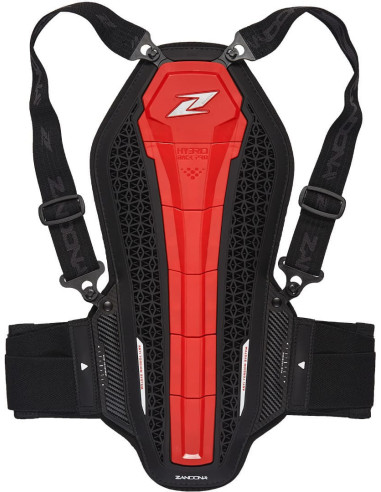 ZANDONA HYBRID BACK PRO RED BACK MOTO PROTECTION