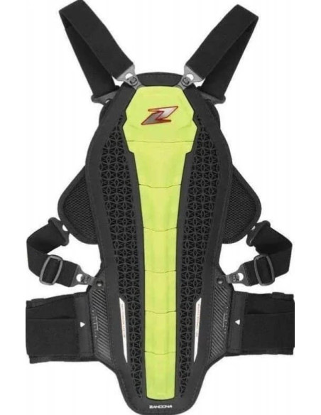 ZANDONA HYBRID ARMOUR YELLOW CHEST/BACK MOTO PROTECTION
