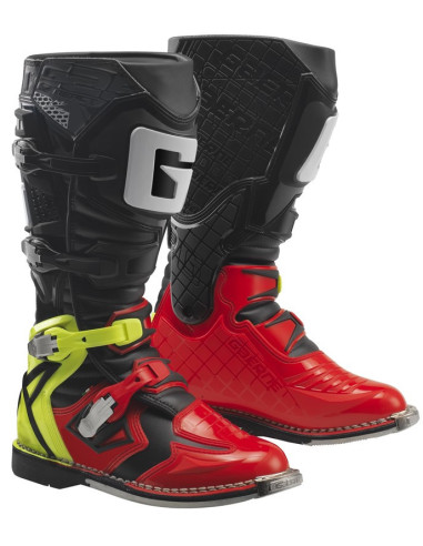 GAERNE G-REACT RED/YELLOW/BLACK KROSINIAI/ENDURO MOTO BATAI