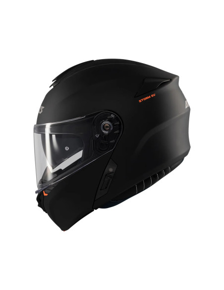 AXXIS STORM BLACK FLIP-UP MOTO ŠALMAS