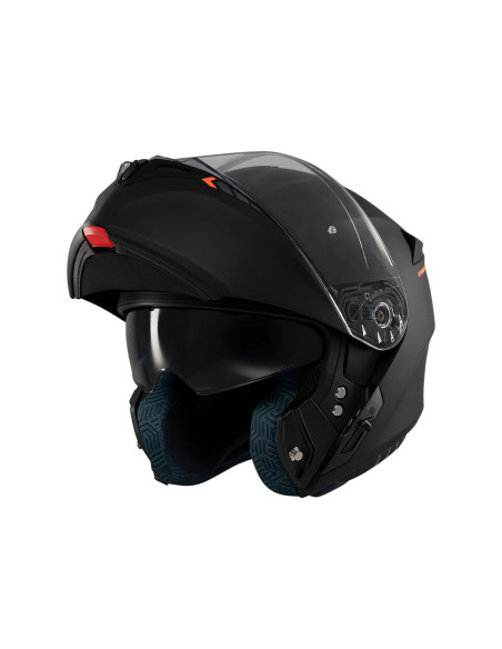 AXXIS STORM BLACK FLIP-UP MOTO ŠALMAS