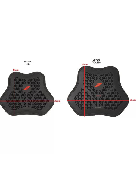 ZANDONA NETCUBE CHEST RS CHEST MOTO PROTECTOR FOR CHILDREN