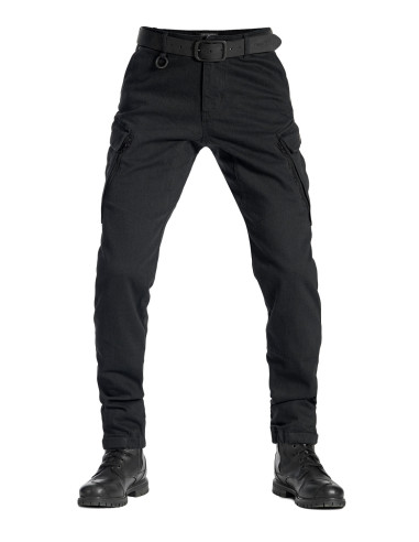 PANDO MOTO MARK BLACK AAA MEN'S MOTO JEANS
