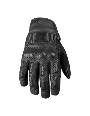 PANDO MOTO ONYX BLACK 02 SHORT MOTO GLOVES