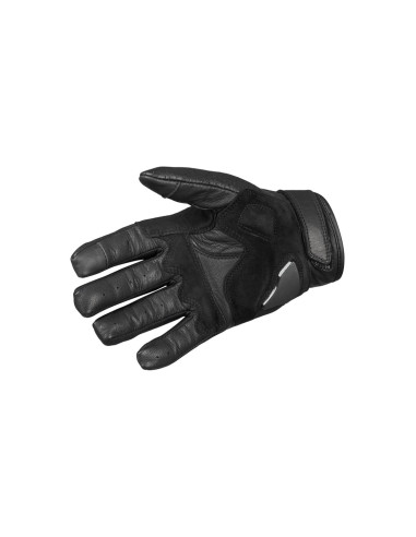 PANDO MOTO ONYX BLACK 02 SHORT MOTO GLOVES