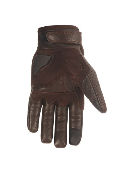 PANDO MOTO ONYX BROWN 02 SHORT MOTO GLOVES