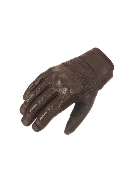PANDO MOTO КОРОТКИЕ МОТОПЕРЧАТКИ ONYX BROWN 02