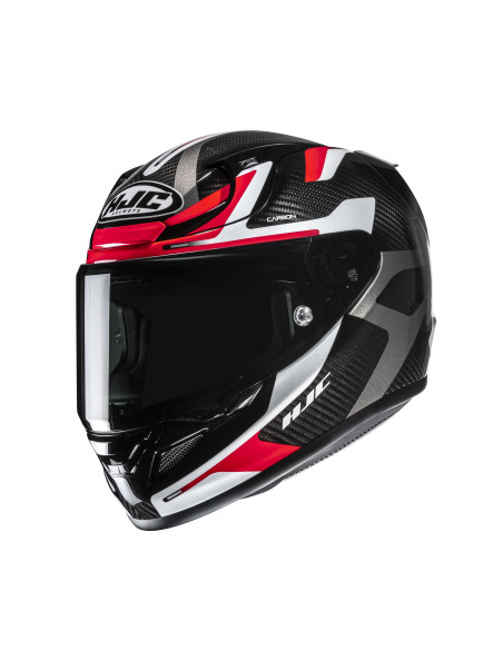 HJC RPHA 12 CARBON XENTRA/MC1 SPORTINIS/UŽDARAS MOTO ŠALMAS