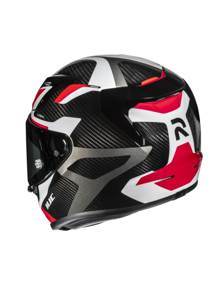 HJC RPHA 12 CARBON XENTRA/MC1 SPORTINIS/UŽDARAS MOTO ŠALMAS