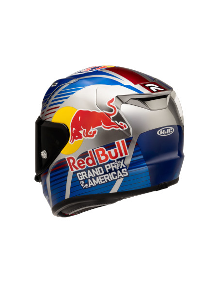 HJC RPHA 12 RED BULL AUSTIN GP II SPORTINIS/UŽDARAS MOTO ŠALMAS