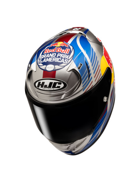 HJC RPHA 12 RED BULL AUSTIN GP II SPORTINIS/UŽDARAS MOTO ŠALMAS