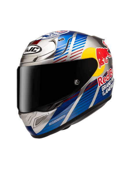 HJC RPHA 12 RED BULL AUSTIN GP II SPORTINIS/UŽDARAS MOTO ŠALMAS