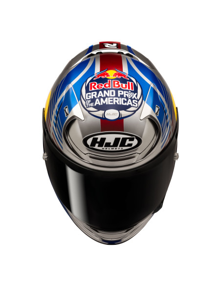 HJC RPHA 12 RED BULL AUSTIN GP II SPORTINIS/UŽDARAS MOTO ŠALMAS