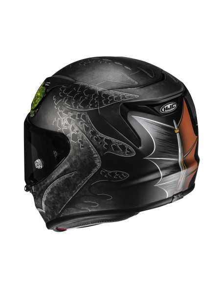 HJC RPHA 12 TOOTHLESS II SPORTINIS/UŽDARAS MOTO ŠALMAS
