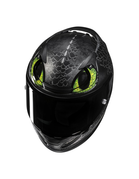 HJC RPHA 12 TOOTHLESS II SPORTINIS/UŽDARAS MOTO ŠALMAS