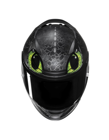 HJC RPHA 12 TOOTHLESS II SPORTINIS/UŽDARAS MOTO ŠALMAS