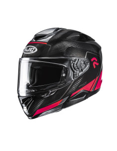 HJC RPHA 72 CARBON FYNEX/MC1 SPORTINIS/UŽDARAS MOTO ŠALMAS