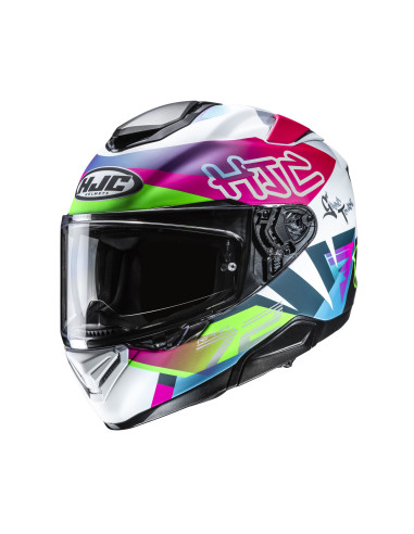 HJC RPHA 72 GOLDY/MC84SF SPORTINIS/UŽDARAS MOTO ŠALMAS